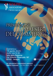 Frosinone Locandina Maestri del Commercio