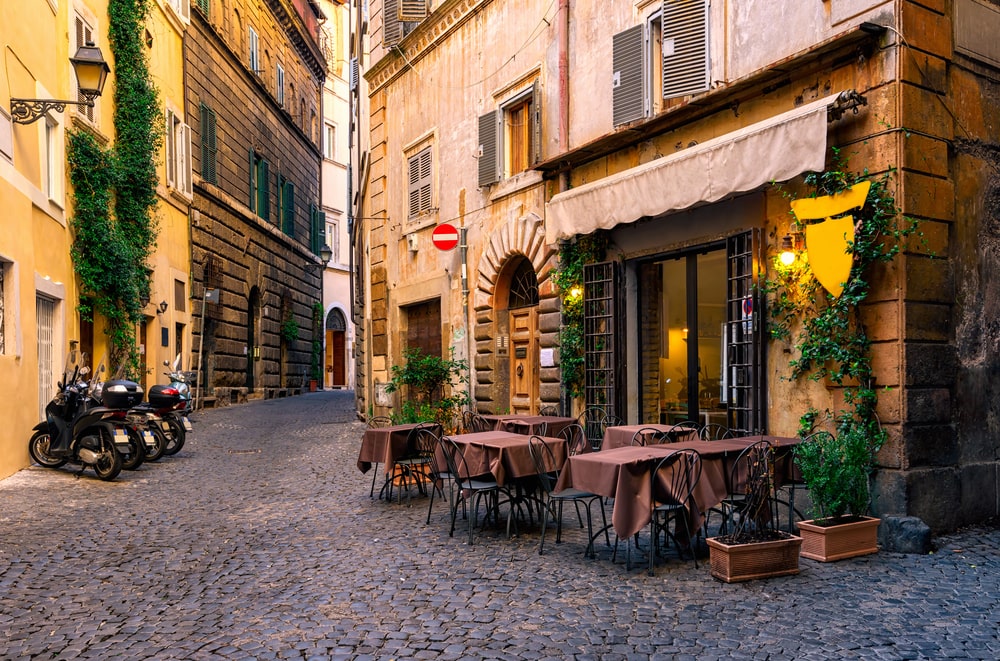 Un ristorante italiano