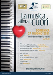 Locandina la musica allieta i cuori