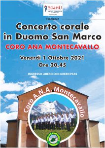 Locandina concerto coro Ana Montecavallo Pordenone