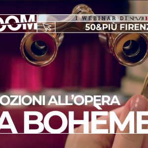 Copertina del webinar "La Boheme" con Edoardo Ballerini