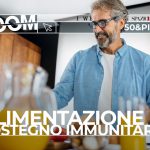 Copertina del webinar "Alimentazione e sostegno immunitario" con Arianna Rossoni
