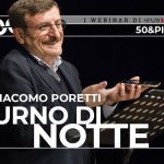 Copertina del webinar "Turno di notte" con Giacomo Poretti