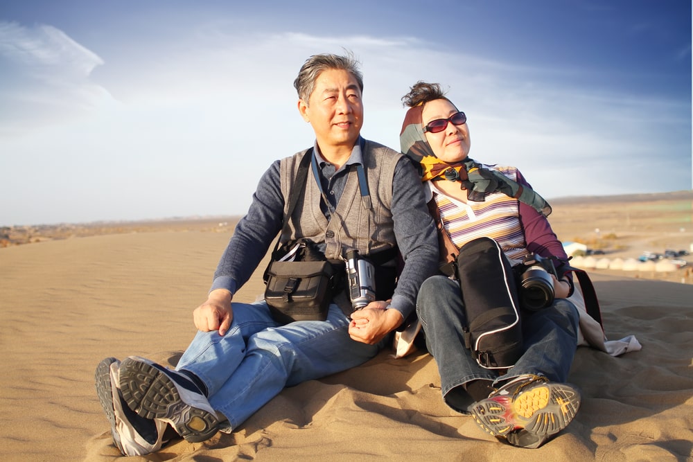 Turisti cinesi over 60