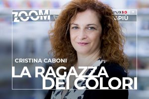 Copertina del webinar "La ragazza dei colori" con Cristina Caboni