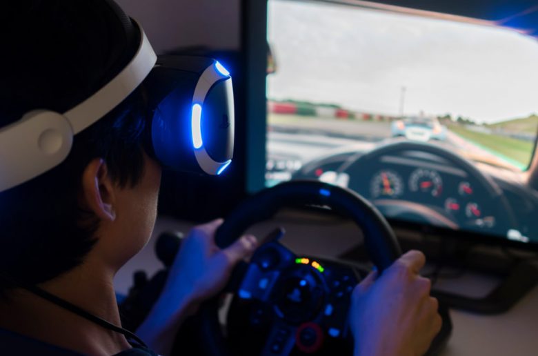 Guida con realtà virtuale