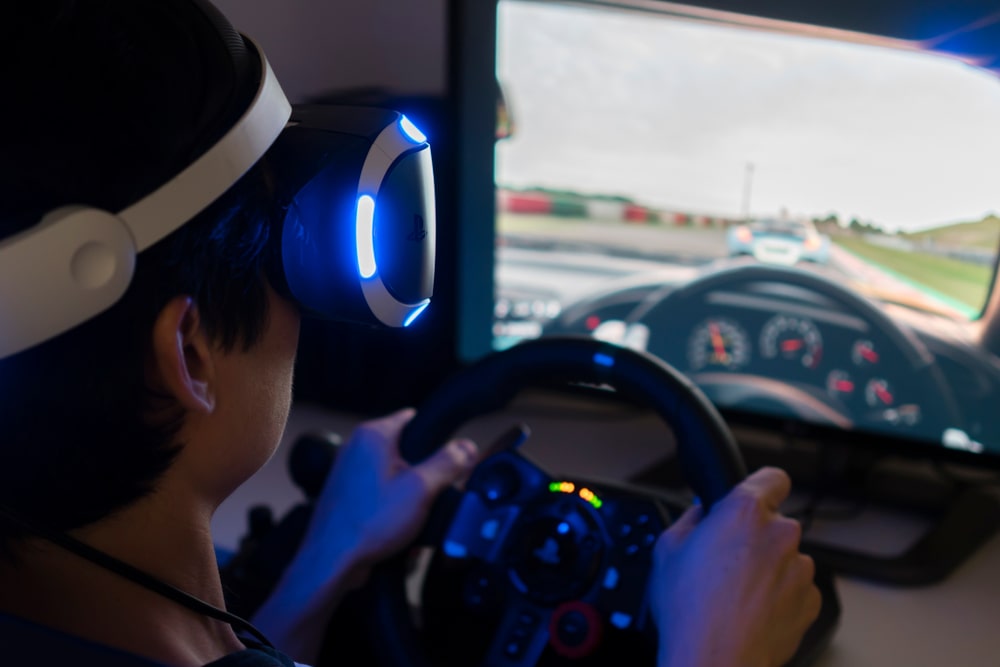 Guida con realtà virtuale