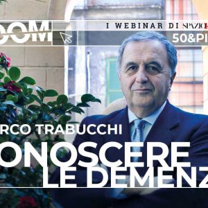 Copertina del webinar "Conoscere le demenze" con Marco Trabucchi