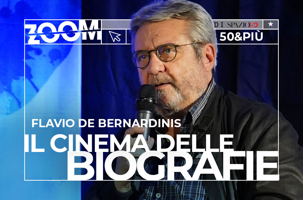 Copertina del webinar "Il cinema delle biografie" Flavio De Bernardinis