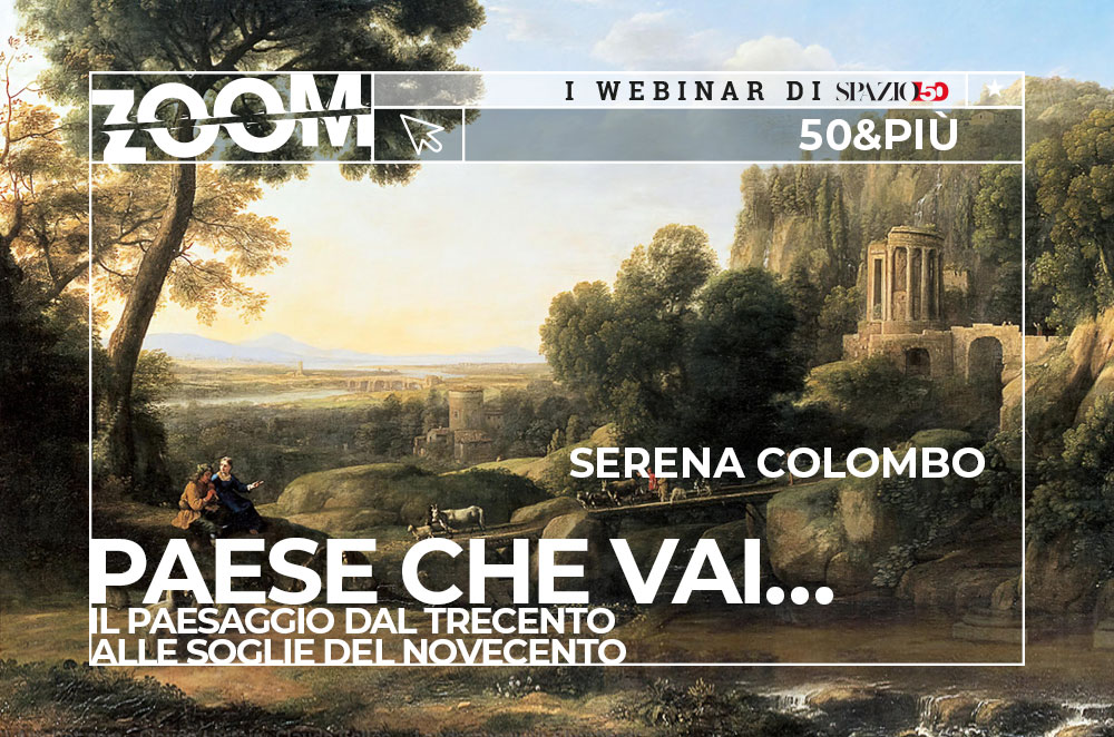 Copertina del webinar "Paese che vai..." con Serena Colombo