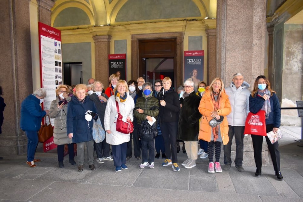 I soci di 50&Più Milano in visita alla Mostra di Tiziano e la donna