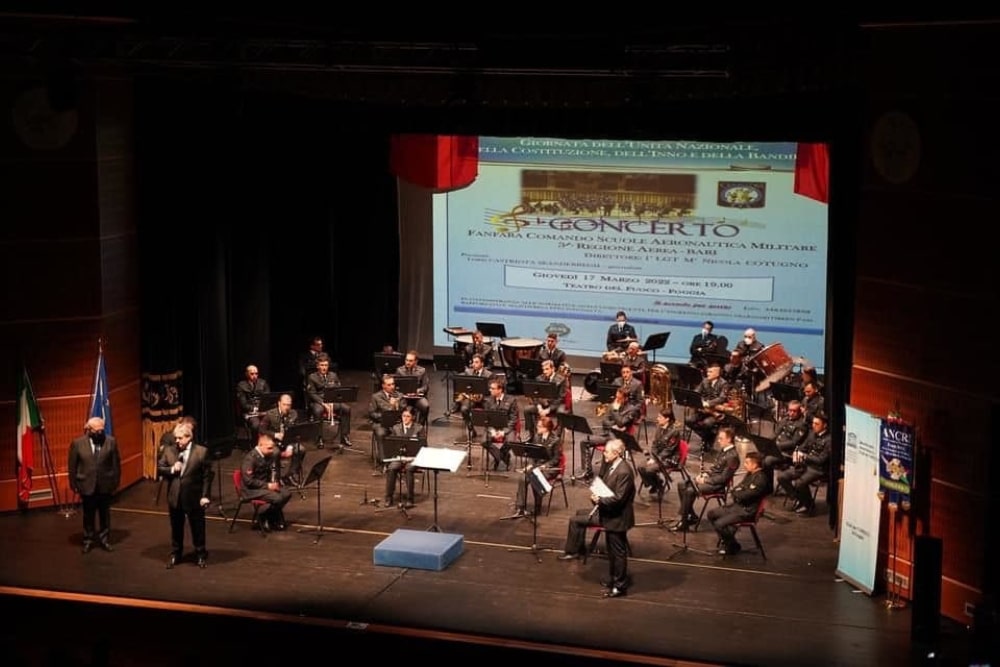 50&Più Foggia ha organizzato un concerto per la giornata nazionale della Unità Nazionale, della Costituzione e dell'Inno