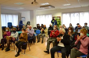 Pubblico intervenuto alla presentazione del libro Gioventù quanto si' bbella organizzata da 50&Più Napoli