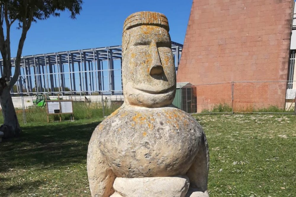 Un gruppo di soci 50&Più Sassari ha visitato vicino Oristano il Museo dei Giganti di Mont'e Prama