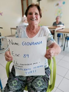 Un consiglio per i giovani di Giovanna