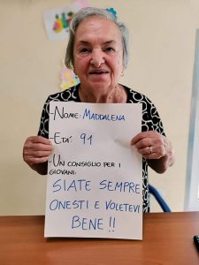 Un consiglio per i giovani di Maddalena