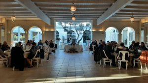 La sala dell'inaugurazione dell'anno sociale della 50&Più Foggia