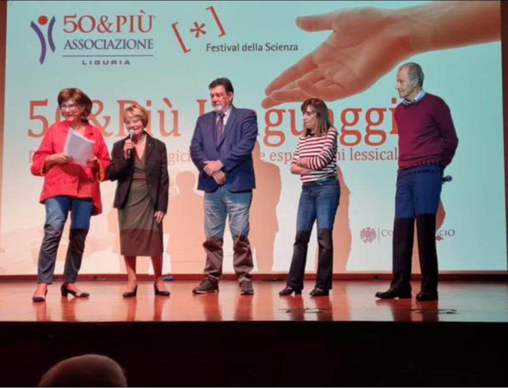 50&Più Liguria al festival della scienza con 50&Più Linguaggi