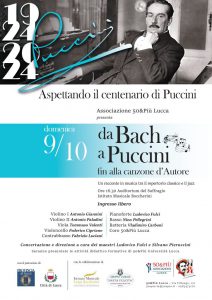 Continuano le iniziative di 50&Più Lucca per Giacomo Puccini