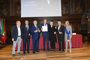 Premiazione dei Maestri del Commercio a Perugia, consegna delle Aquile