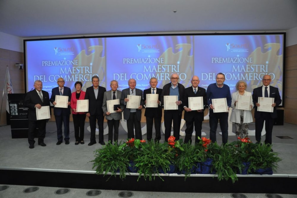 Premiazione dei Maestri del Commercio a Varese