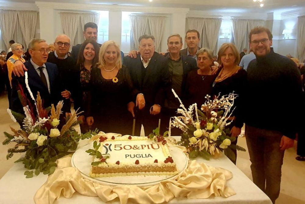 La Festa degli auguri di 50&Più Puglia