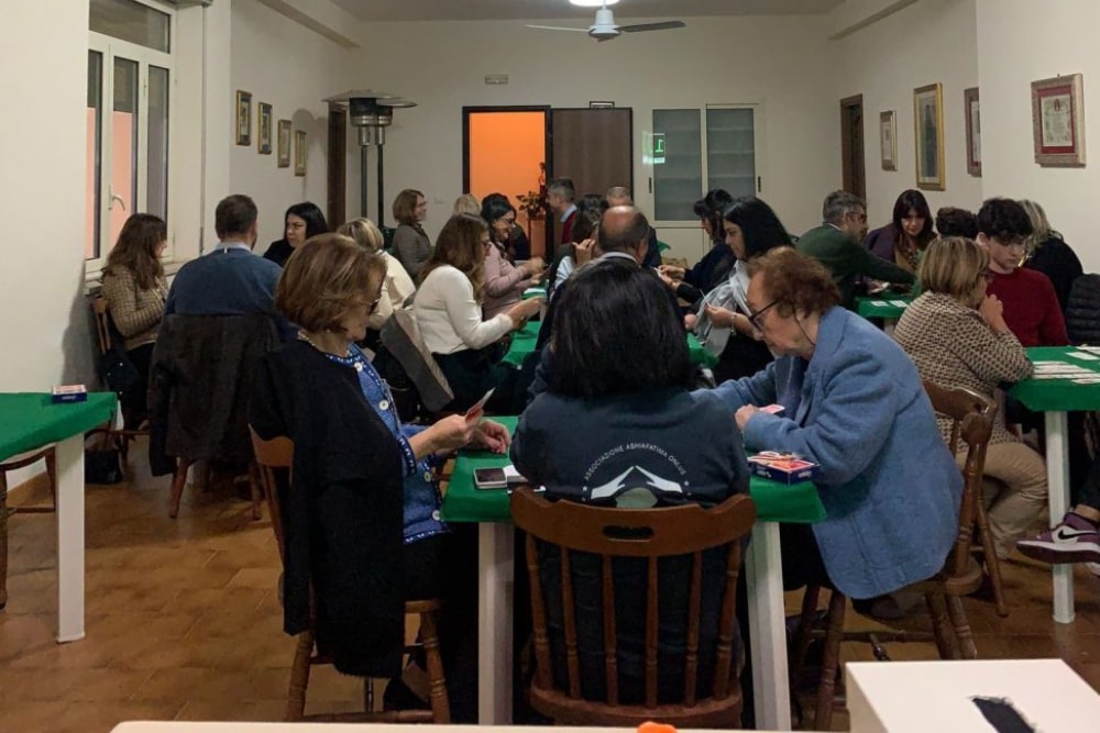 Pranzo e torneo di burraco di solidarietà organizzato da 50&Più Calabria