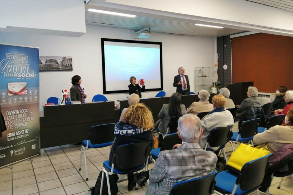 Il garante degli anziani alla conferenza organizzata da 50&Più Genova