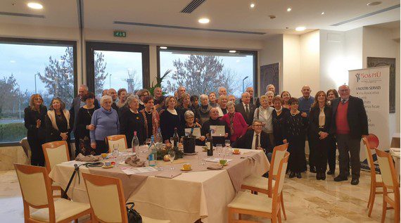 50&Più Piacenza al pranzo degli auguri per le feste di natale