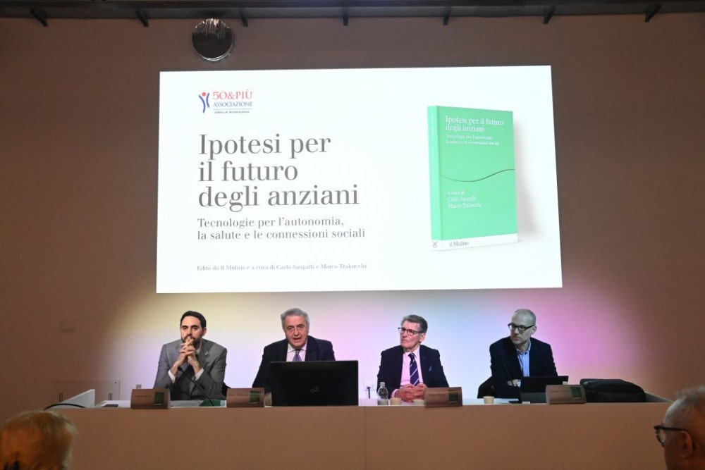 50&Più Emilia Romagna alla presentazione del volume Ipotesi per il futuro degli anziani