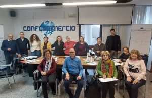 I partecipanti al Laboratorio di Disegno Creativo organizzato da 50&Più Lecce