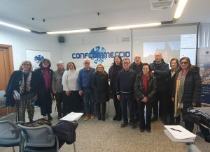 I partecipanti al corso di inglese organizzato da 50&Più Lecce