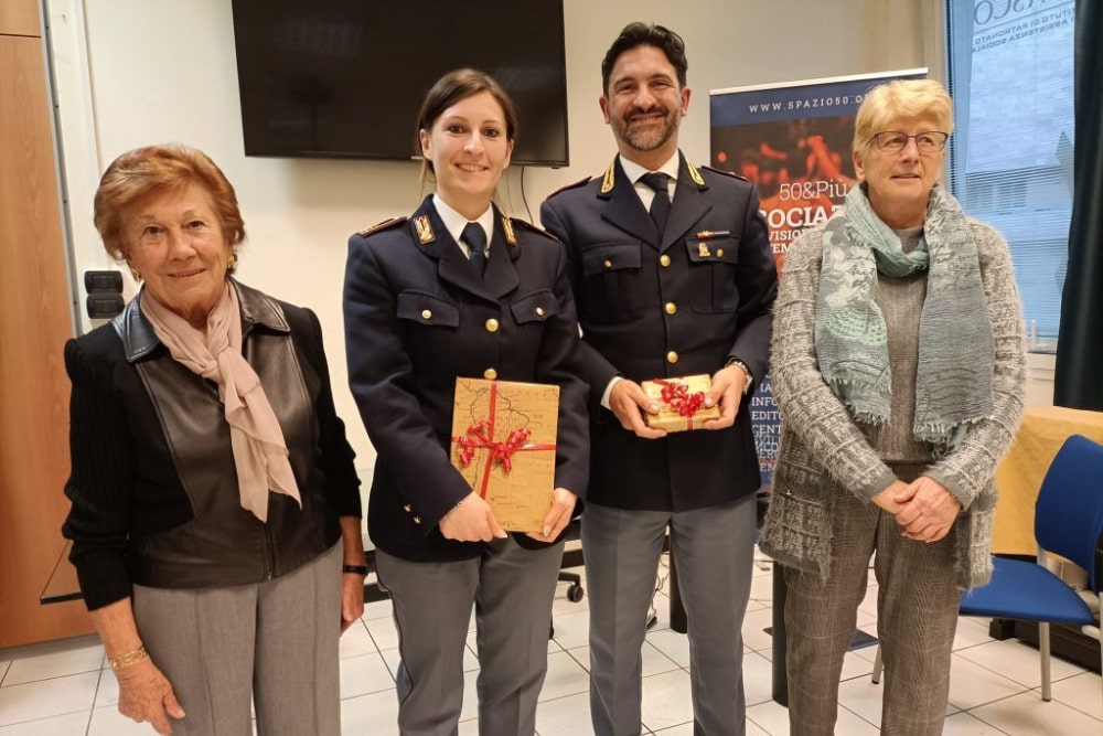 50&Più Livorno con la locale polizia di Stato in 