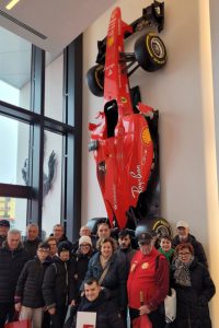 Al Museo ferrari di Maranello il gruppo di 50&Più Grosseto