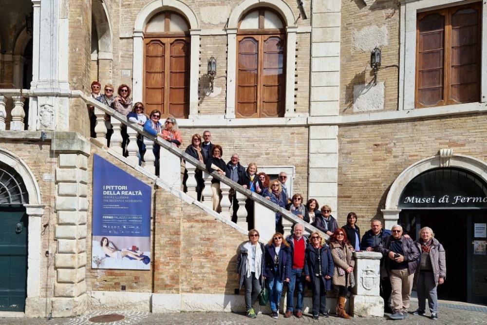 50&Più Pesaro Urbino in visita a Fermo