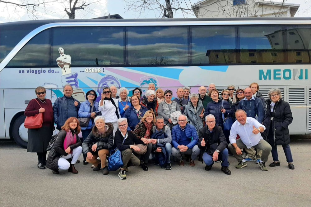 Il gruppo di 50&Più Arezzo in gita a Modena