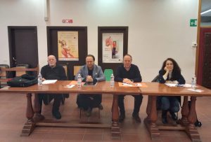 La giuria dell'audizione pianistica organizzata da 50&Più Arezzo