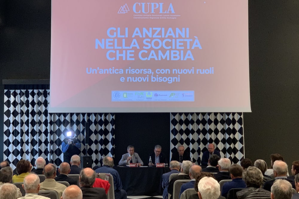 Il Convegno del Cupla Emilia Romagna sugli anziani e la società che cambia che si è tenuto a Bologna