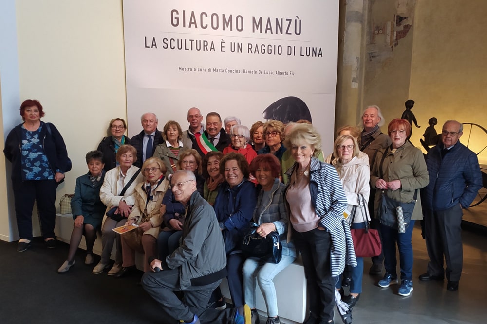 50&Più Vercelli alla mostra di Manzu