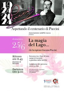Locandina di La magia del Lago organizzata da 50&Più Lucca
