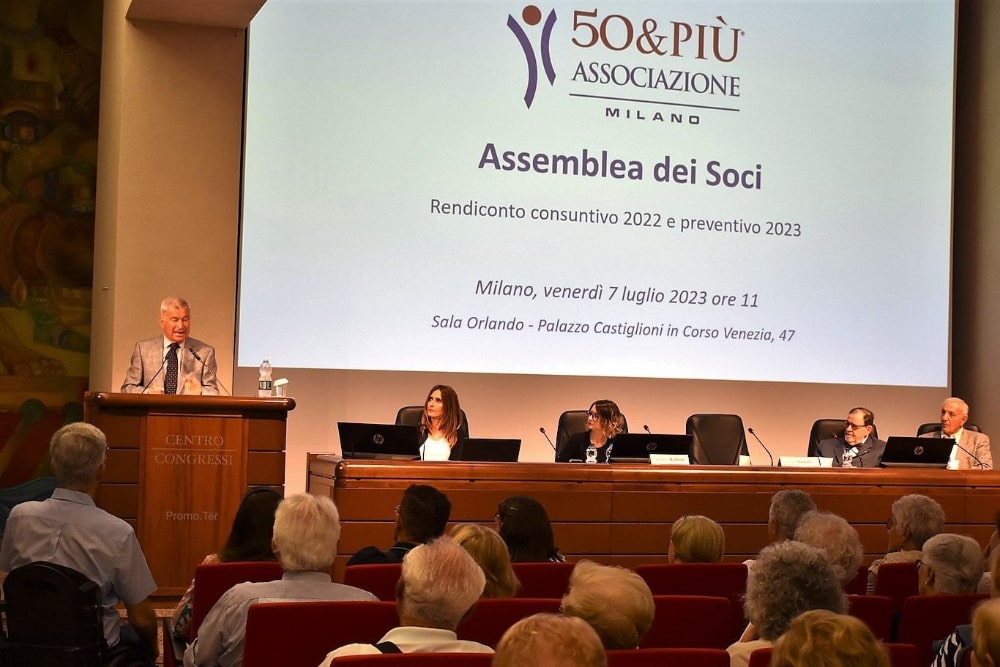 L'assemblea annuale di 50&Più Milano