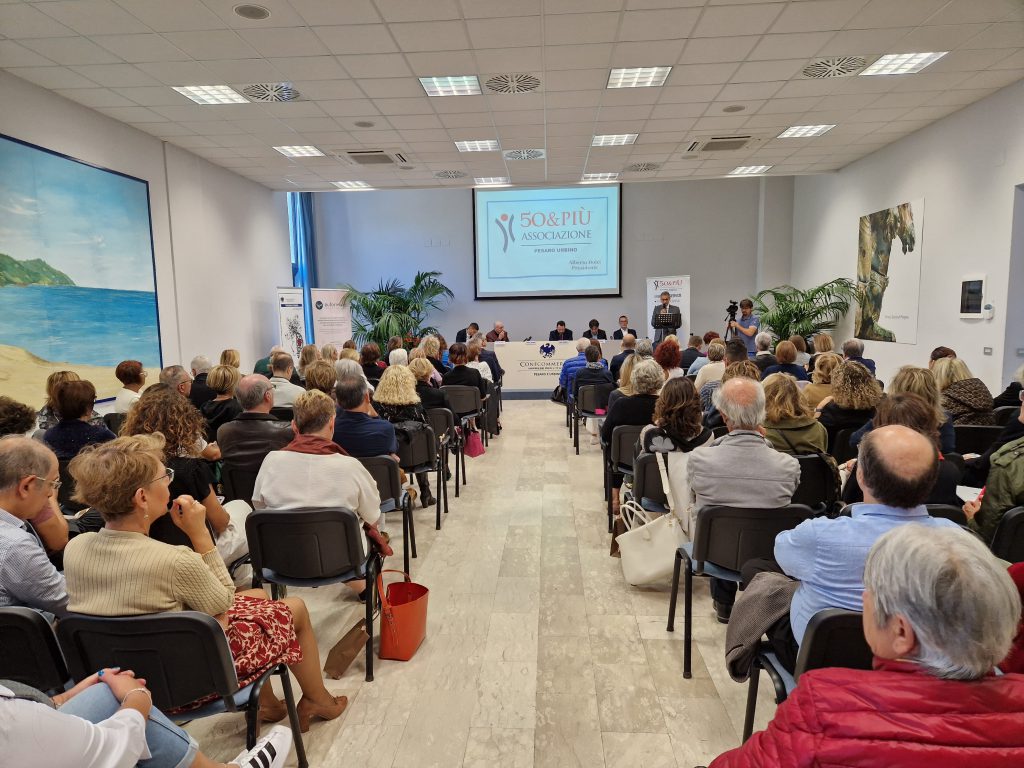 Il 22 ottobre si è svolto il convegno “Eterna giovinezza: mito o realtà?” organizzato da 50&Più Pesaro Urbino.