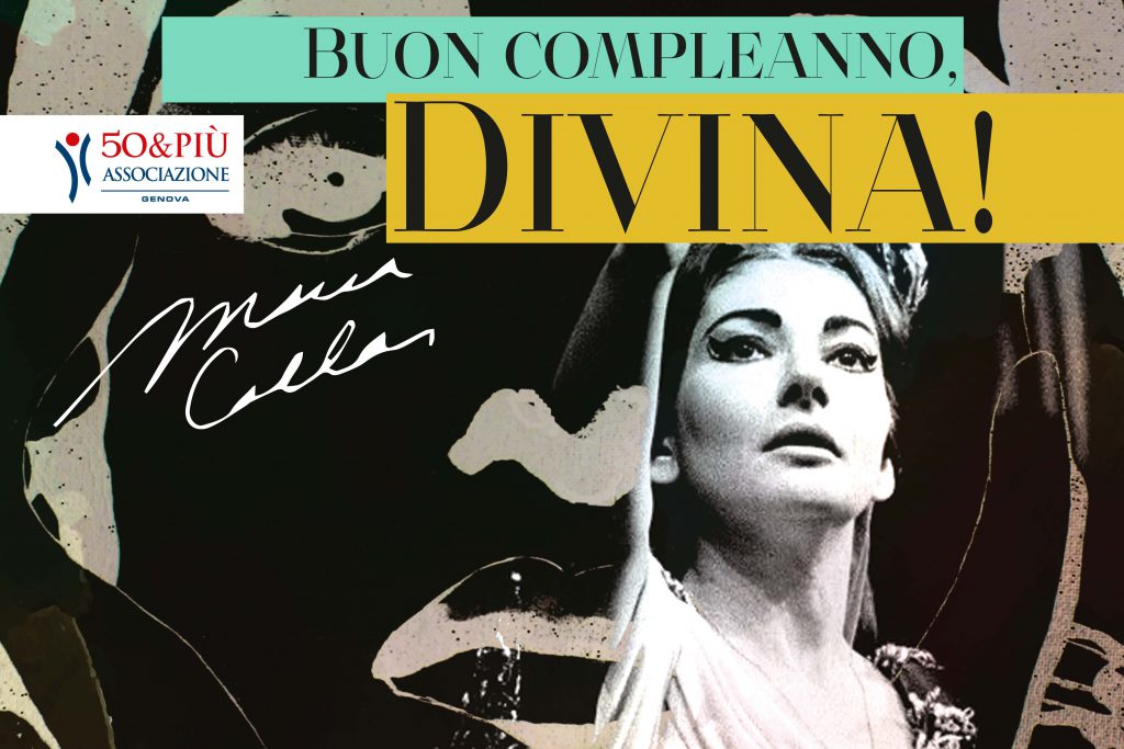 50&Più Genova organizza un incontro dedicato a Maria Callas