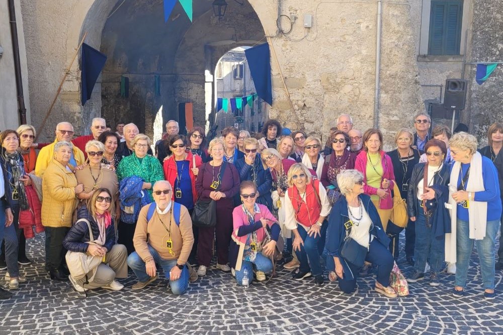 Interessante fine settimana quello organizzato da 50&Più Salerno che il 28 e 29 ottobre ha visitato i borghi della Ciociaria insieme ai soci.