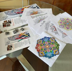 Ultima lezione per Coloriamo i Mandala organizzata da 50&Più Arezzo