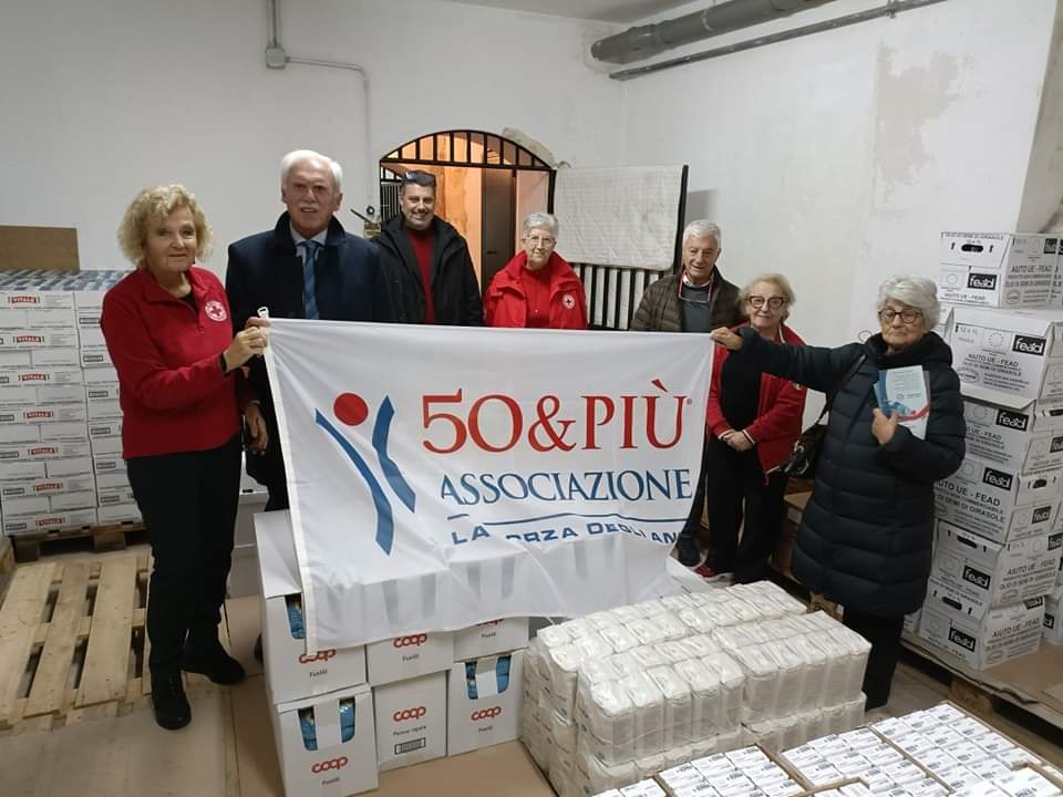 50&Più Lecce consegna la donazione alla Croce Rossa