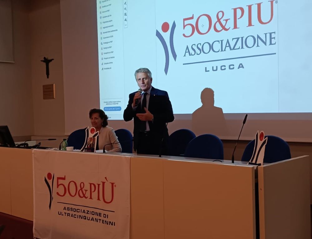 L'inaugurazione dell'anno accademico di 50&Più Lucca Università