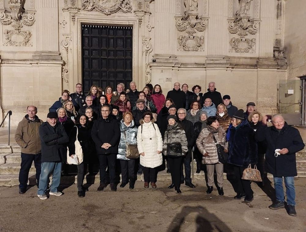 50&Più Lecce passeggiata Rione Le Scalze