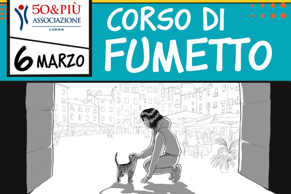 50&Più Lucca organizza un cosro di fumetto