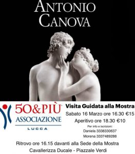 Locandina mostra Canova